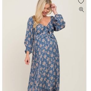 Pink Blush Maternity Maxi Dress